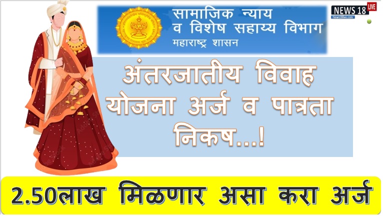 inter caste marriage scheme in maharashtra , inter caste marriage in hindi
